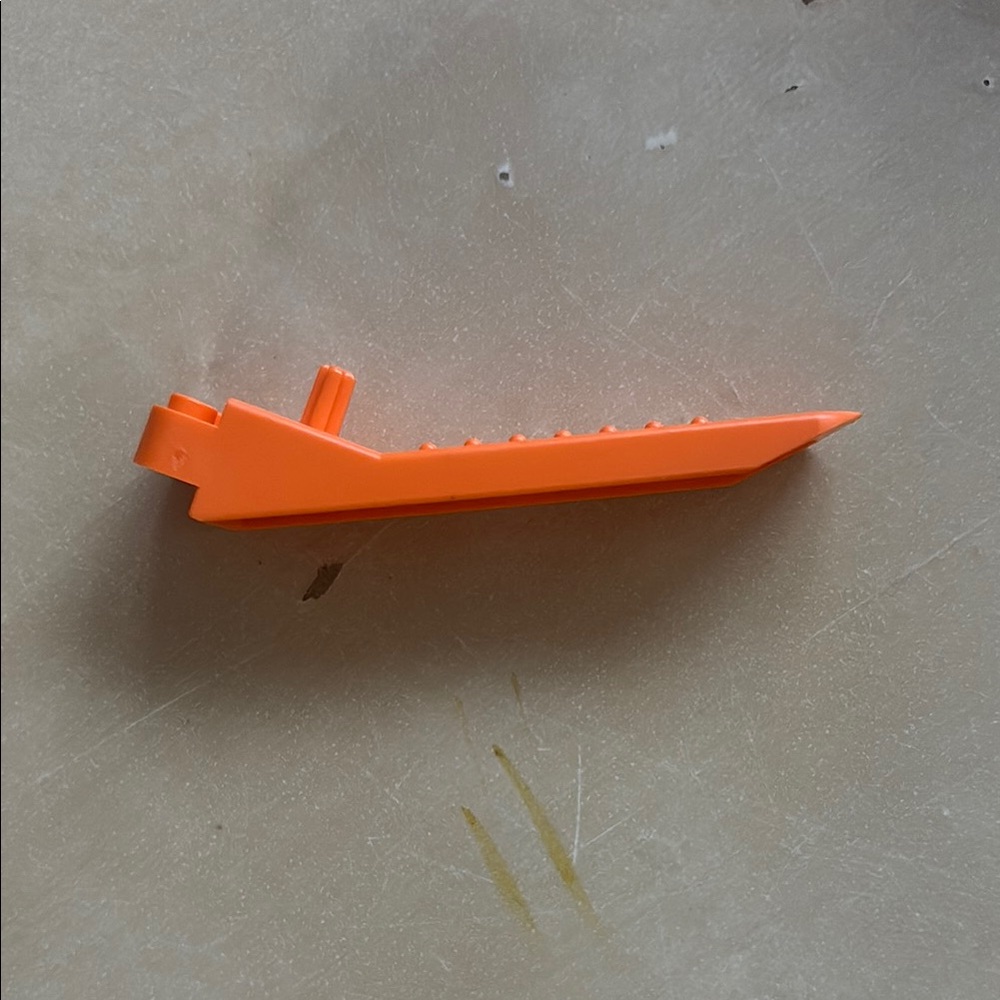 Free with purchase - Orange LEGO Tool for Kids